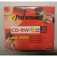 CDRW lemez ePRO 80' 4x-10x
