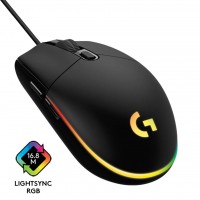 Logitech G102 USB optikai egér fekete