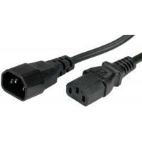 monitor / szünetmentes / számítógép C13-C14 tápkábel hossz. 1m 19.99.1510