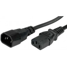 monitor / szünetmentes / számítógép C13-C14 tápkábel hossz. 1m 19.99.1510