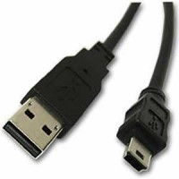 USB 2.0 A-mini 5pin kábel 1,8m s-3142
