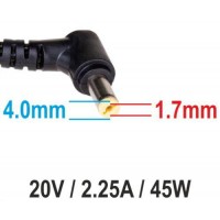 notebook univerzális töltő 45W Akyga AK-ND-50 (Lenovo)