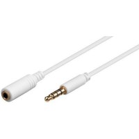Audió kábel 3.5mm jack 4pin hosszabbító 1m Goobay 62360 Audió kábel 3.5mm jack 4pin hosszabbító 1m Goobay 62360