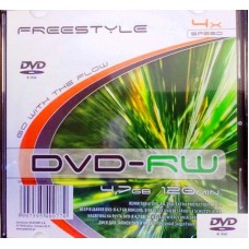 DVD lemez FreeStyle 4,7GB -RW 4x slim tokos
