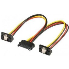 SATA Y tápkábel 90° Goobay 95115 SATA Y tápkábel 90° Goobay 95115
