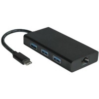 USB-C- > UTP 10/100/1000 átalakító (USB 3.1) +hub (USB 3.0) 12.99.1109