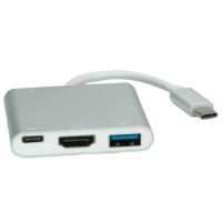 USB 3.1 C multiport adapter Roline 12.02.1131 USB 3.1 C multiport adapter Roline 12.02.1131