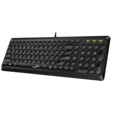 Genius SlimStar Q200 USB fekete magyar billentyűzet