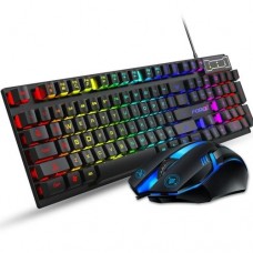 Forev FV-Q305S RGB gamer USB magyar billentyűzet+egér