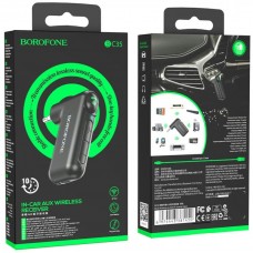 Borofone BC35 FM Transmitter + Bluetooth Borofone BC35 FM Transmitter + Bluetooth