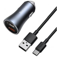 Autós töltő 2xUSB aljzattal Baseus 40W TZCCJD-A0G Autós töltő 2xUSB aljzattal Baseus 40W TZCCJD-A0G