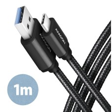 USB 3.2 A-C kábel 1m Axagon BUCM3-AM10AB