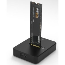 SSD dokkoló M.2/USB 3.2 gen1 NVMe nBase DS-80NU3B SSD dokkoló M.2/USB 3.2 gen1 NVMe nBase DS-80NU3B