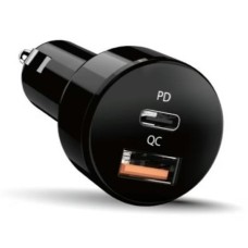 Autós töltő 1xUSB + 1xUSB-C aljzattal Genius 36W PD-36AC
