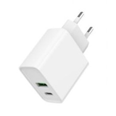 Hálózati töltő 1xUSB + 1xUSB-C aljzattal Gembird 20W TA-UC-PDQC20-01-W Hálózati töltő 1xUSB + 1xUSB-C aljzattal Gembird 20W TA-UC-PDQC20-01-W