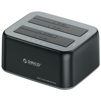HDD dokkoló 2,5"-3,5"SATA/USB 3.2 Orico 6829C3-V1-EU-BK-BP