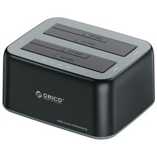 HDD dokkoló 2,5"-3,5"SATA/USB 3.2 Orico 6829C3-V1-EU-BK-BP HDD dokkoló 2,5"-3,5"SATA/USB 3.2 Orico 6829C3-V1-EU-BK-BP