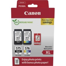 Canon PG-575XL + CL-576XL patron multipack +GP501
