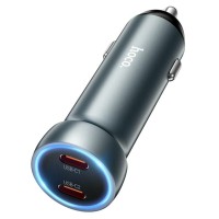 Autós töltő 2xUSB-C aljzattal Hoco 30W PD Z54B.U Autós töltő 2xUSB-C aljzattal Hoco 30W PD Z54B.U
