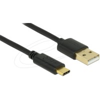 USB 2.0 A-C kábel 2m Delock 83327