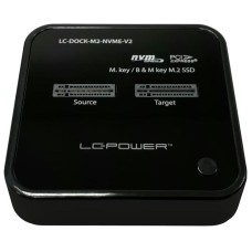 SSD dokkoló M.2/USB 3.2 LC Power LC-DOCK-M2-NVME-V2 SSD dokkoló M.2/USB 3.2 LC Power LC-DOCK-M2-NVME-V2