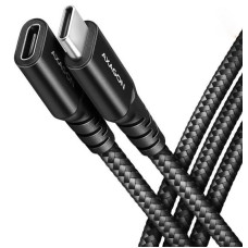 USB 3.2 C hosszabbító kábel 1,5m Axagon BUCM32-CF15AB