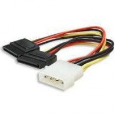 SATA tápkábel átalakító 5,25" > 2xSATA nBase 750403 SATA tápkábel átalakító 5,25" > 2xSATA nBase 750403