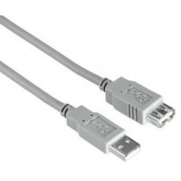 USB 2.0 hosszabbító kábel  5m Wiretek WUCBE-5