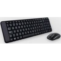 Logitech MK220 rádiós fekete magyar billentyűzet+egér
