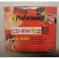 CDRW lemez ePRO 80' 4x-10x