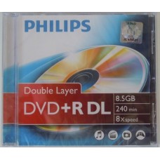 DVD lemez Philips 8,5GB +R DualLayer PH992114