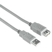 USB 2.0 hosszabbító kábel  3m Wiretek WUCBE-3