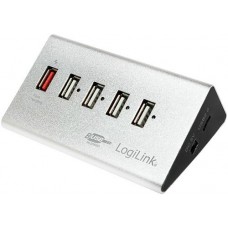 USB Hub 4+1portos + táp LogiLink UA0224