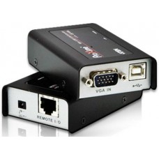 ATEN CE100 KVM hosszabbító adapter 100m -ig VGA+USB
