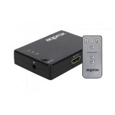 HDMI switch 3port + távirányító Approx APPC29v2