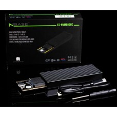 Drive kit USB M.2 SATA USB 3.1 nBase NVMe ES-NVME80HC