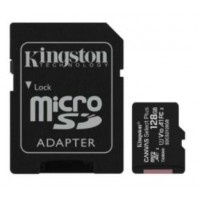 SD Micro  128GB XC Kingston 1Adapter CL10 SDCS2/128GB