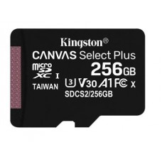 SD Micro 256GB XC Kingston 1Adapter CL10 SDCS2/256GB
