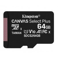 SD Micro   64GB XC Kingston Adapter nélkül CL10 SDCS2/64GBSP