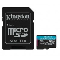 SD Micro  128GB XC Kingston 1Adapter UHS-I U3 SDCG3/128GB