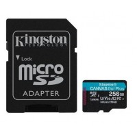 SD Micro  256GB XC Kingston 1Adapter UHS-I U3 SDCG3/256GB