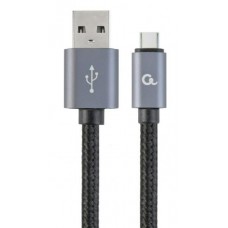 USB 2.0 A-C kábel 1,8m Gembird fonott CCB-MUSB2B-AMCM-6