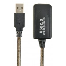 USB 2.0 hosszabbító kábel 10m+erősítő Gembird UAE-01-10M