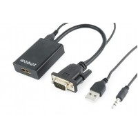 VGA-HDMI konverter +audió Gembird A-VGA-HDMI-01