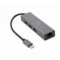 USB-C- > UTP 10/100/1000 átalakító (USB 3.1) Gembird A-CMU3-LAN-01