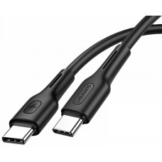 USB töltőkábel C-C 1,2m Usams PD 100W SJ459USB01