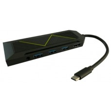 USB 3.2 C-HDMI multiport LC Power LC-HUB-C-MULTI-6-RGB