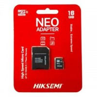 SD Micro   16GB HC Hikvision HIKSEMI 1Adapter UHS-I HS-TF-C1(STD)/16G/NEO/AD/W