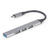 USB Hub 4portos Gembird UHB-CM-U3P1U2P3-02 Type-C USB 3.1
