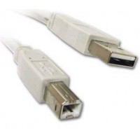 USB 2.0 A-B kábel 3m Wiretek WU4AE-3